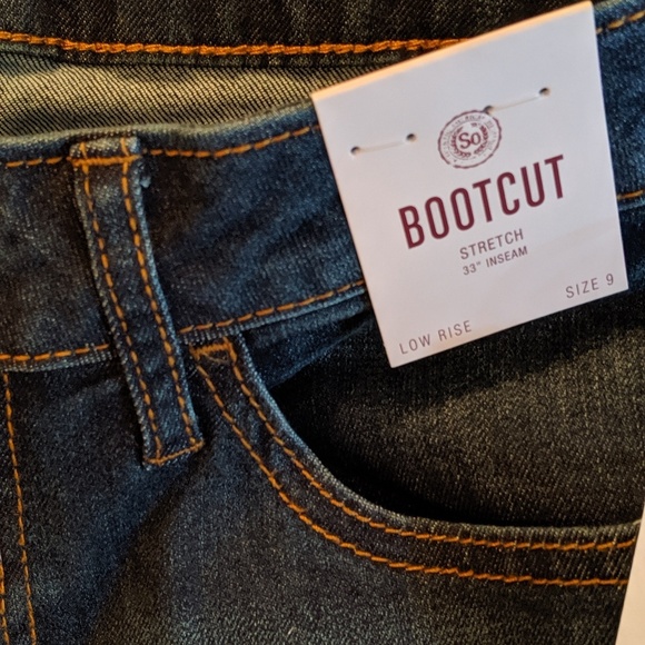 So Low-Rise Bootcut Jeans NWT - Picture 2 of 4